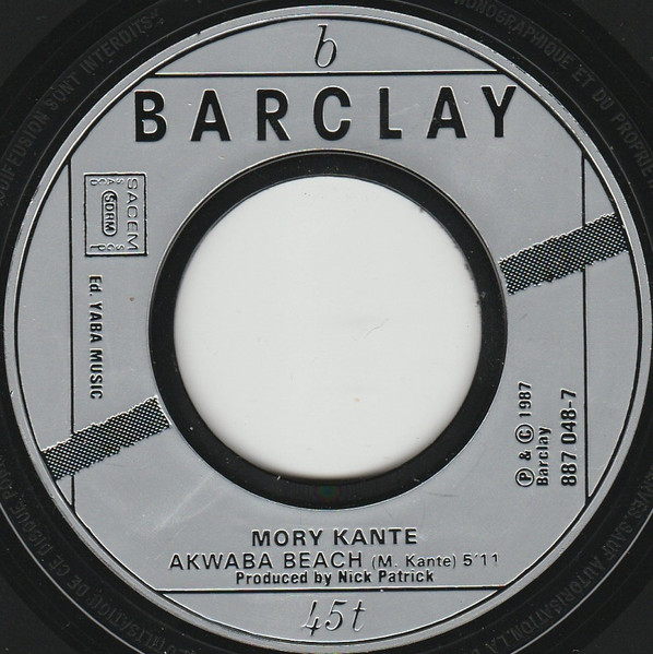 Mory Kanté - Yé Ké Yé Ké tweedehands 7 inch LP bij Run4Records