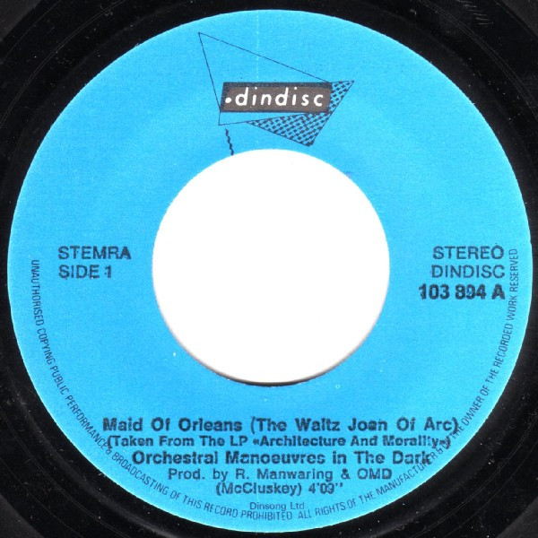 Orchestral Manoeuvres In The Dark - Maid Of Orleans (The Waltz Joan Of Arc) tweedehands 7 inch LP bij Run4Records