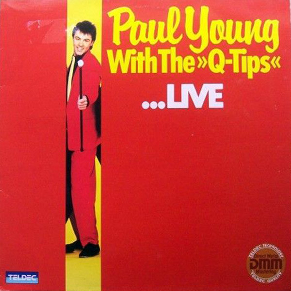 Paul Young, The Q Tips - ...Live tweedehands pop LP bij Run4Records