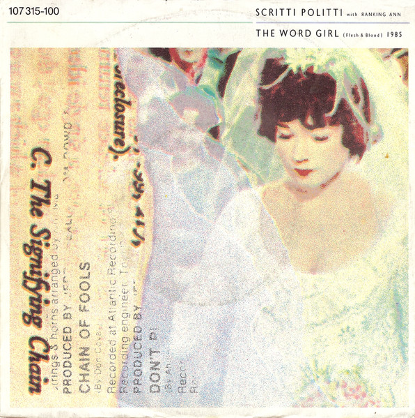 Scritti Politti, Ranking Ann - The Word Girl tweedehands 7 inch LP bij Run4Records