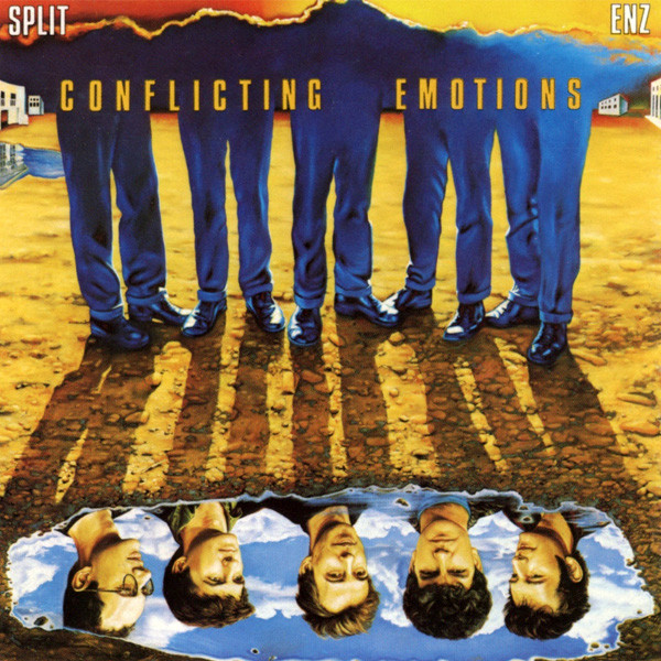 Split Enz - Conflicting Emotions tweedehands rock LP bij Run4Records