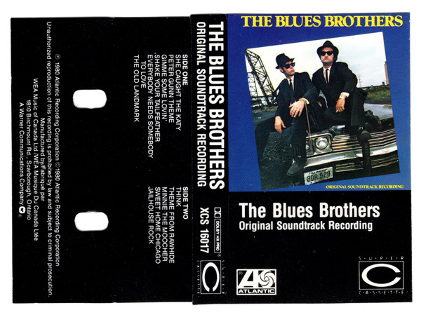 The Blues Brothers - The Blues Brothers (Original Soundtrack Recording) tweedehands cassette LP bij Run4Records