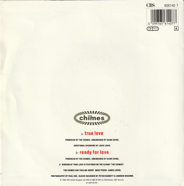 The Chimes - True Love tweedehands 7 inch LP bij Run4Records