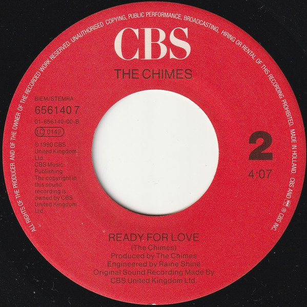 The Chimes - True Love tweedehands 7 inch LP bij Run4Records