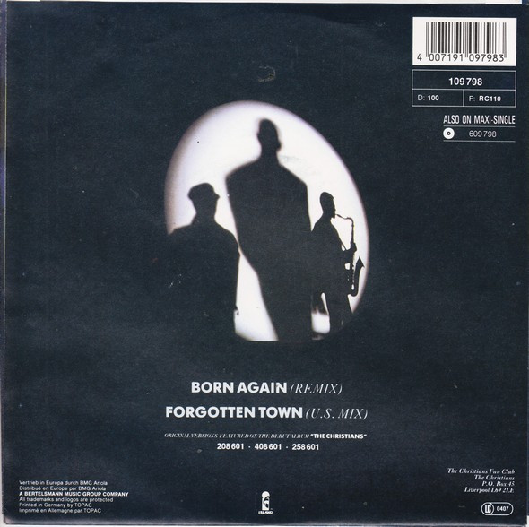 The Christians - Born Again (Remix) tweedehands 7 inch LP bij Run4Records