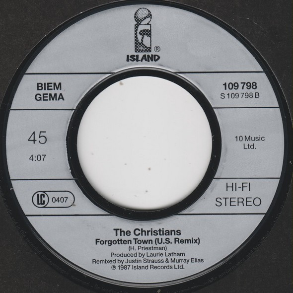 The Christians - Born Again (Remix) tweedehands 7 inch LP bij Run4Records