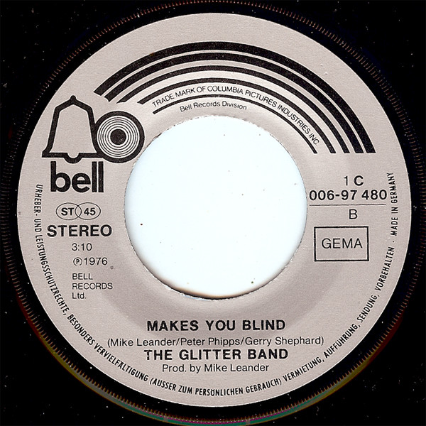 The Glitter Band - People Like You And People Like Me tweedehands 7 inch LP bij Run4Records