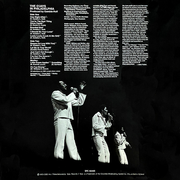 The O'Jays - The O'Jays In Philadelphia tweedehands soul LP bij Run4Records