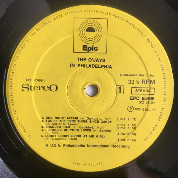 The O'Jays - The O'Jays In Philadelphia tweedehands soul LP bij Run4Records