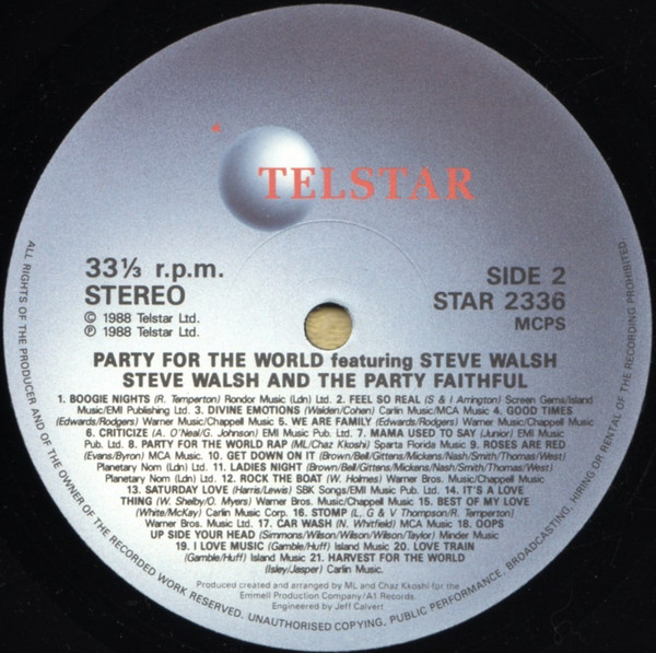The Party Faithful (2) - Party For The World tweedehands soul LP bij Run4Records