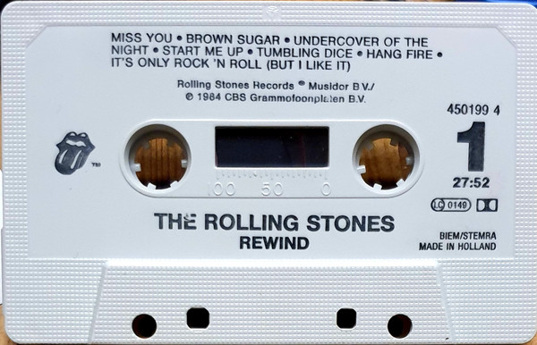 The Rolling Stones - Rewind (1971-1984) tweedehands cassette LP bij Run4Records