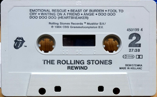 The Rolling Stones - Rewind (1971-1984) tweedehands cassette LP bij Run4Records