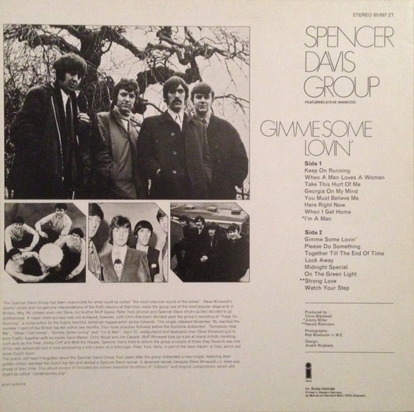 The Spencer Davis Group - Gimme Some Lovin' tweedehands pop LP bij Run4Records