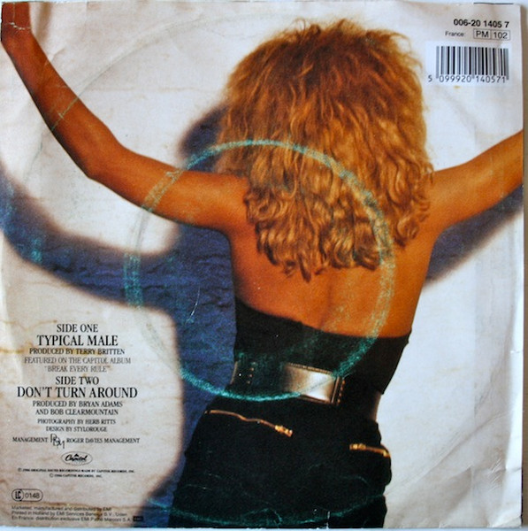 Tina Turner - Typical Male tweedehands 7 inch LP bij Run4Records