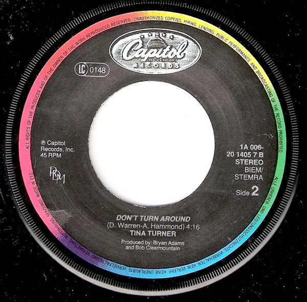 Tina Turner - Typical Male tweedehands 7 inch LP bij Run4Records