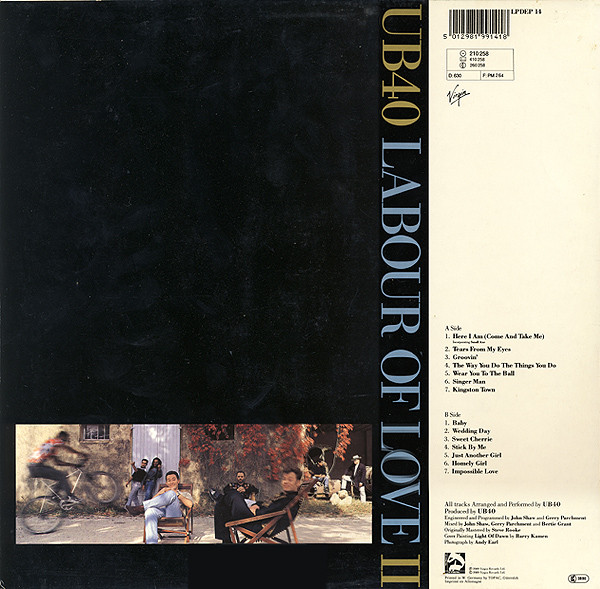 UB40 - Labour Of Love II tweedehands pop LP bij Run4Records