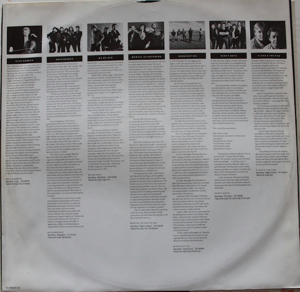 Various - 1988 Australian Rocks tweedehands verzamel LP bij Run4Records