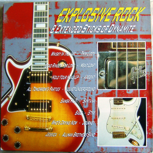 Various - Explosive Rock - 8 Extended Sticks Of Dynamite tweedehands verzamel LP bij Run4Records