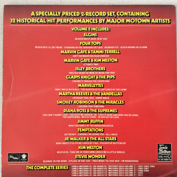 Various - Motown Gold Volume 2 (1966-1967) tweedehands verzamel LP bij Run4Records