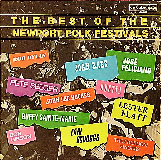 Various - The Best Of The Newport Folk Festivals tweedehands jazz LP bij Run4Records