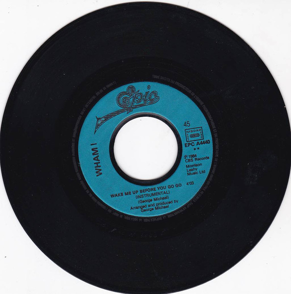Wham! - Wake Me Up Before You Go-Go tweedehands 7 inch LP bij Run4Records