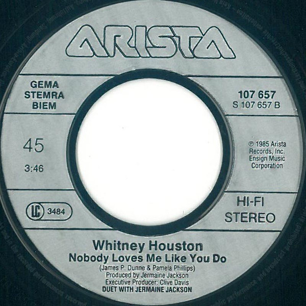 Whitney Houston - Saving All My Love For You tweedehands 7 inch LP bij Run4Records