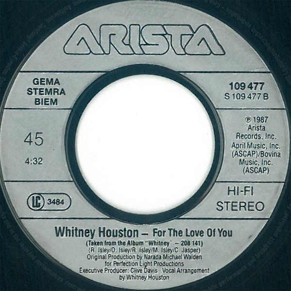 Whitney Houston - So Emotional tweedehands 7 inch LP bij Run4Records
