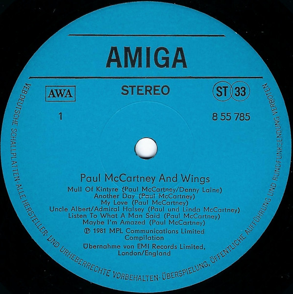 Wings (2) - Paul McCartney And Wings tweedehands pop LP bij Run4Records