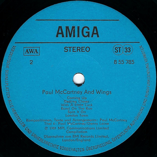 Wings (2) - Paul McCartney And Wings tweedehands pop LP bij Run4Records