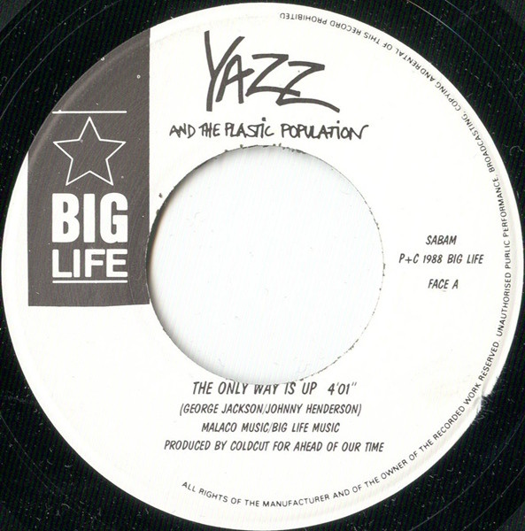 Yazz, The Plastic Population - The Only Way Is Up tweedehands 7 inch LP bij Run4Records