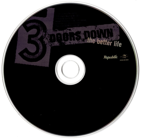 3 Doors Down - The Better Life tweedehands rock LP bij Run4Records