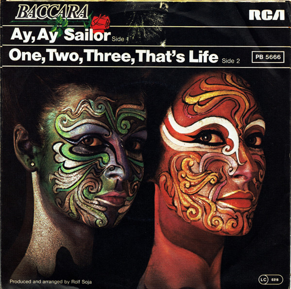 Baccara - Ay, Ay Sailor / One, Two, Three, That's Life tweedehands 7 inch LP bij Run4Records