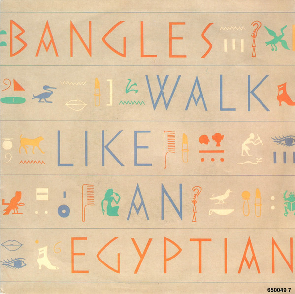 Bangles - Walk Like An Egyptian tweedehands 7 inch LP bij Run4Records