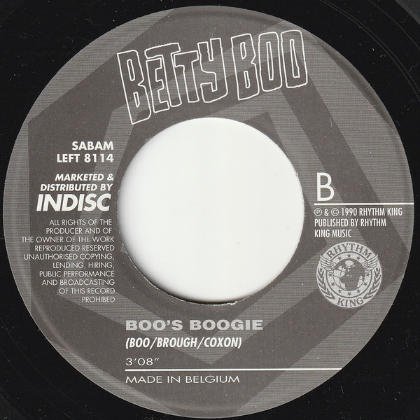 Betty Boo - Where Are You Baby? tweedehands 7 inch LP bij Run4Records