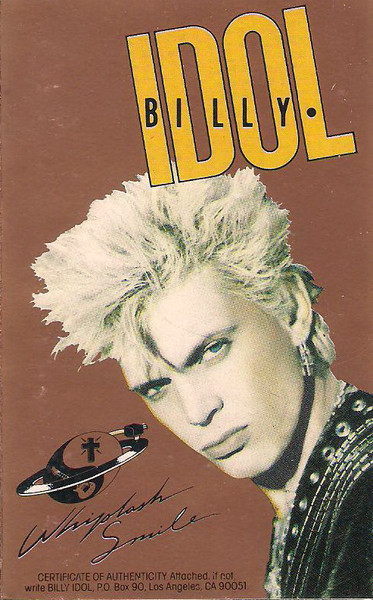 Billy Idol - Whiplash Smile tweedehands cassette LP bij Run4Records