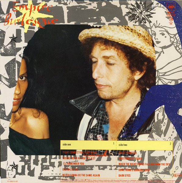 Bob Dylan - Empire Burlesque tweedehands rock LP bij Run4Records