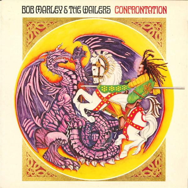 Bob Marley & The Wailers - Confrontation tweedehands reggae LP bij Run4Records