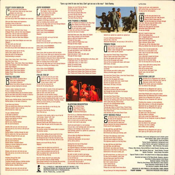 Bob Marley & The Wailers - Confrontation tweedehands reggae LP bij Run4Records