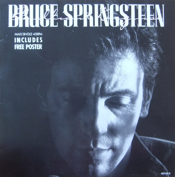 Bruce Springsteen - Brilliant Disguise tweedehands rock LP bij Run4Records