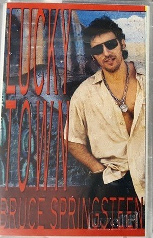 Bruce Springsteen - Lucky Town tweedehands cassette LP bij Run4Records