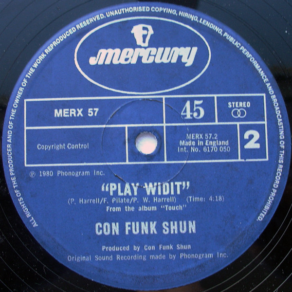 Con Funk Shun - Too Tight / Play Widit tweedehands soul LP bij Run4Records