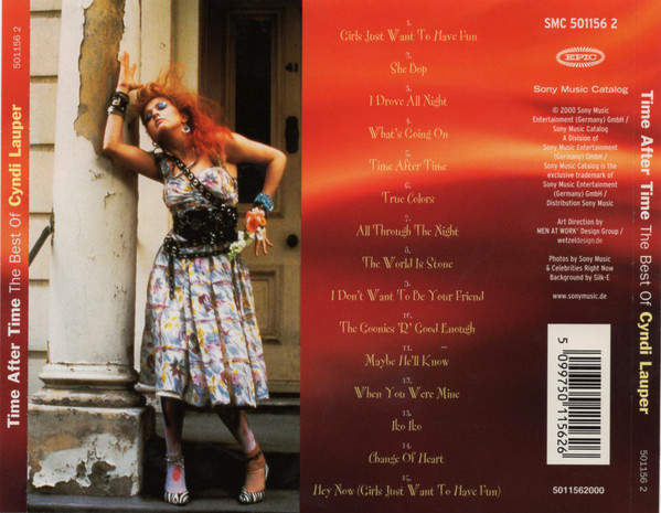Cyndi Lauper - Time After Time - The Best Of Cyndi Lauper tweedehands pop LP bij Run4Records