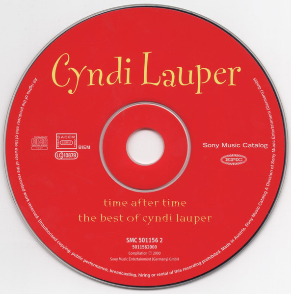 Cyndi Lauper - Time After Time - The Best Of Cyndi Lauper tweedehands pop LP bij Run4Records