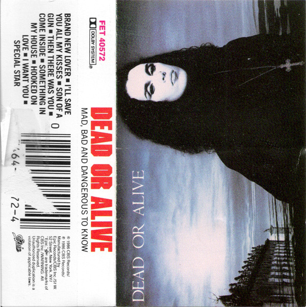 Dead Or Alive - Mad, Bad And Dangerous To Know tweedehands cassette LP bij Run4Records