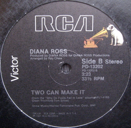 Diana Ross - Work That Body tweedehands soul LP bij Run4Records