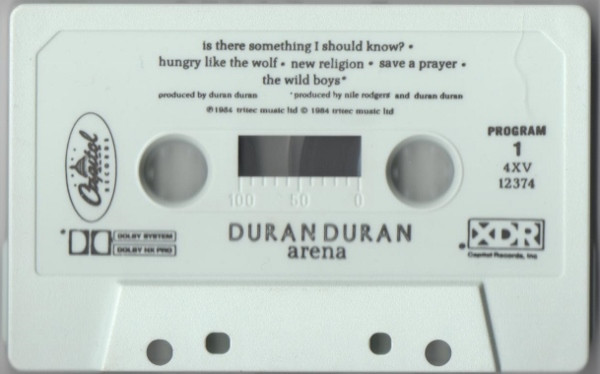 Duran Duran - Arena tweedehands cassette LP bij Run4Records