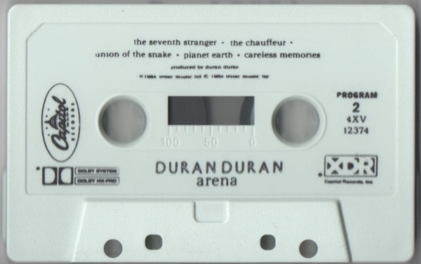 Duran Duran - Arena tweedehands cassette LP bij Run4Records