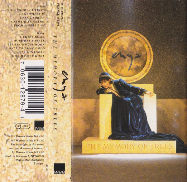 Enya - The Memory Of Trees tweedehands cassette LP bij Run4Records