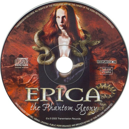 Epica (2) - The Phantom Agony tweedehands rock LP bij Run4Records