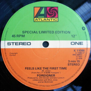 Foreigner – Feels Like The First Time / Cold As Ice / Long Long Way From Home